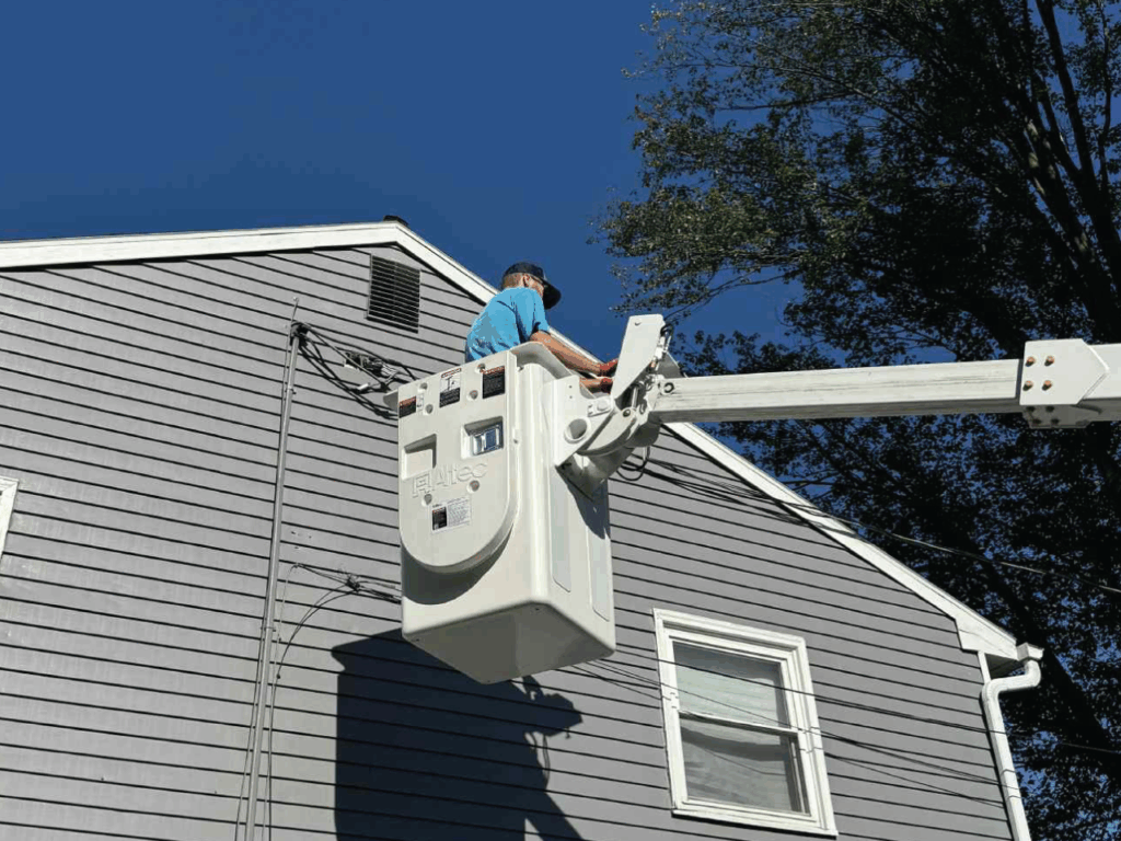 Patrick the Owner completing a Service Upgrade